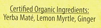The Mate Factor Lemon Ginger Yerba Mate Herbal Tea, Organic for Energy Boost | The Mate Factor Lemon Ginger Yerba Mate