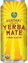 Guayaki Yerba Mate Lemon Elation 16oz. for Energy Drink Enthusiasts at Work