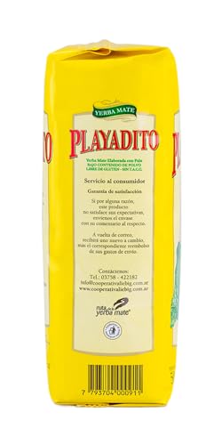 Yerba Mate Playadito 500gm Authentic Argentinian Herbal Tea for Everyday Use Energizing Drink Specification Best Seller
