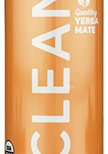 Clean Cause Peach Organic Sparkling Yerba Mate for Health-Conscious Consumers on the Go | Clean Cause Peach Organic Spa