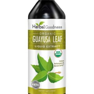 USDA Organic Guayusa Loose Leaf Extract Liquid - Natural Caffeine Drink for Increased Energy and Immunity | USDA Organi