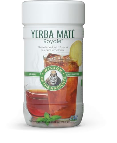 Wisdom of the Ancients Yerba Mate Royale Tea: Instant Energy Boost for Busy Professionals on the Go | Wisdom of the Anc
