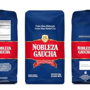 Nobleza Guacha Yerba Mate Herbal Tea with Stren | USA-Specific Packaging for Men and Women | Traditional Argentina Brew