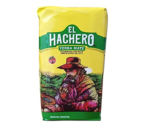 "El Hachero" Yerba Mate Loose Leaf Tea (1kg/|2Lb) | Yerba Mate Green Loose Leaf Tea for Relaxed Moments (1kg/|2Lb) | Ar