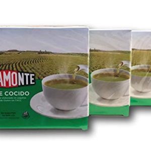 Rosamonte Yerba Mate Tea - Mate Cocido - 4 Pack - 50 Tea Bags (Sin Ensonar/No Individual Envelopes) - For Health Conscio