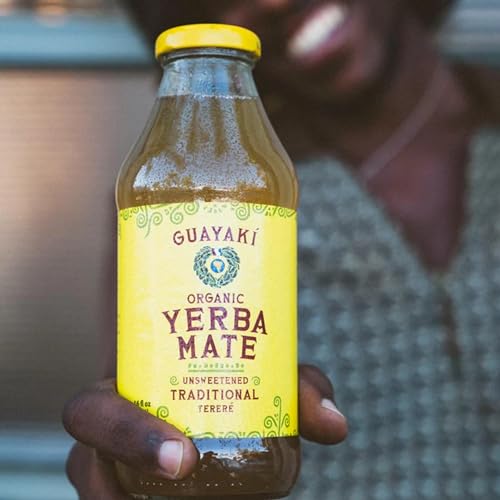 Guayaki Organic Yerba Mate Unsweetened Terere for Natural Energy Drink Lovers at Work and Home | Guayaki Organic Yerba