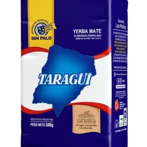 Taragüi Yerba Mate No Stems 500 gr - 1.1 lbs for Men & Women | Daily Health Drink | Blue Pack | Natural Herbal Tea | Qui