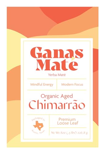 Ganas Mate Organic Yerba Mate Tea Chimarrao Unsmoked Loose Leaf | Ganas Mate Organic Yerba Mate Chimarrao Traditional W