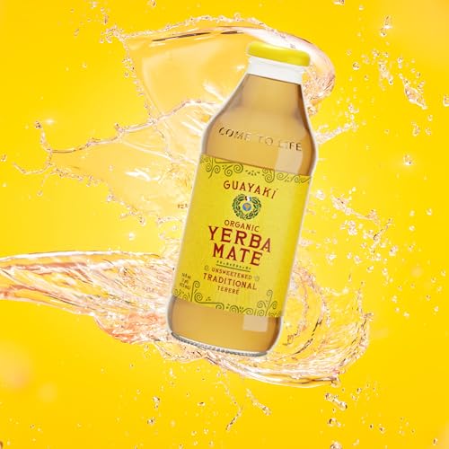 Guayaki Organic Yerba Mate Unsweetened Terere for Natural Energy Drink Lovers at Work and Home | Guayaki Organic Yerba