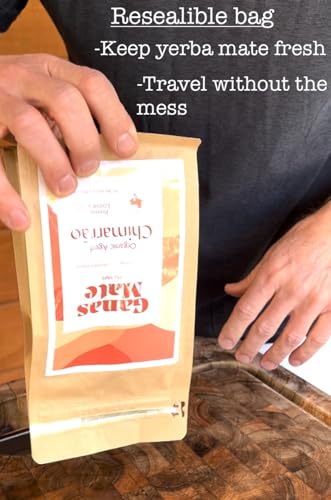 Ganas Mate Organic Yerba Mate Tea Chimarrao Unsmoked Loose Leaf | Ganas Mate Organic Yerba Mate Chimarrao Traditional W