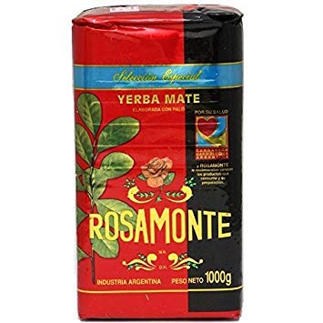 Rosamonte Special Selection Yerba Mate Tea for Stress Relief and Energy Boost (|2 lbs/1 kilo) | Rosamonte Special Selec