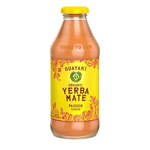 Guayaki Pure Passion 16 Oz USDA Organic Tea For Health Conscious Consumers On-The-Go