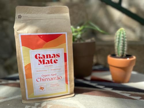 Ganas Mate Organic Yerba Mate Tea Chimarrao Unsmoked Loose Leaf | Ganas Mate Organic Yerba Mate Chimarrao Traditional W