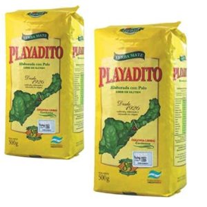 Yerba Mate Playadito 500gm Two Pack for Health-conscious Consumers in Argentina