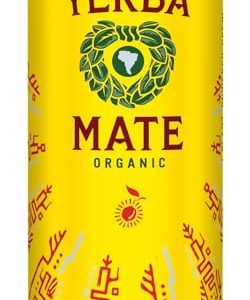 Guayakí Yerba Mate Organic Revel Berry Flavored Energy Drink, 15.5 Oz, 150mg Natural Caffeine, Smooth Energy & Focus