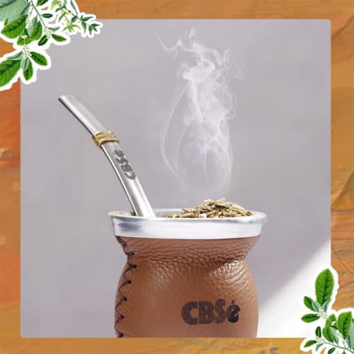 YERBA MATE CBSE ORANGE FLAVOR SABOR NARANJA For Health-Conscious Drinkers - Office and Home 500 GR/1.1 LB (2PACK) YERB