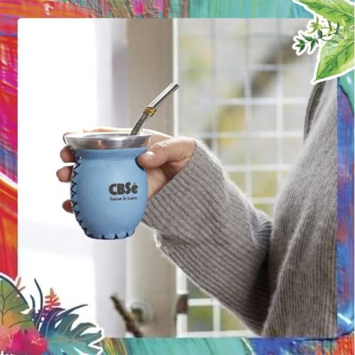 YERBA MATE CBSE ORANGE FLAVOR SABOR NARANJA For Health-Conscious Drinkers - Office and Home 500 GR/1.1 LB (2PACK) YERB