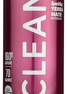 Clean Cause Yerba Mate Blackberry Organic, USDA Organic for Health Conscious Drinkers on the Go | Clean Cause Yerba Mat