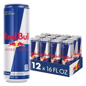 Red Bull Energy Drink 151mg Caffeine Taurine B Vitamins 16 Fl Oz Pack of 12 Cans for Athletes | Red Bull Energy Drink 1