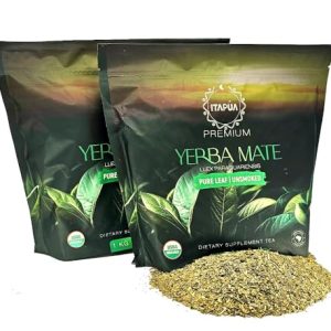 GoYerbaMate Premium Organic Yerba Mate (Smoke Free, Pure Leaf) For Wellness Enthusiasts To Enjoy Anytime, Rich In Antiox