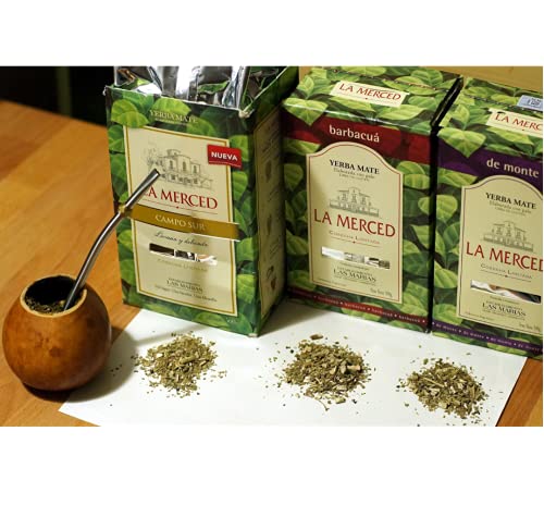 Yerba Mate La Merced Cosecha Limitada - Authentic Origin Flavor for Health-Conscious Drinkers - Traditional Drinking Ex