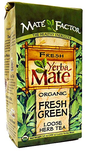 Organic Mate Factor Yerba Mate Fresh Green for Health Conscious Consumers on the Go | USDA Organic Mate Factor Yerba Ma