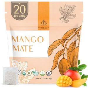 Palermo Organic Yerba Mate Tea Bags for Antioxidant-Rich Tropical Mango Flavor Palermo Organic Yerba Mate Tea Bags for S