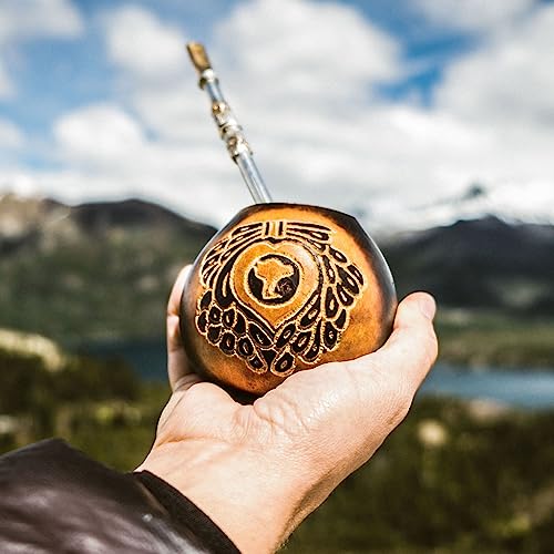 Guayakí Yerba Mate Organic Traditional Loose Leaf Perfect Hot Drink for Cold Weather Pack of 6 16 Oz 40mg Natural Caffei