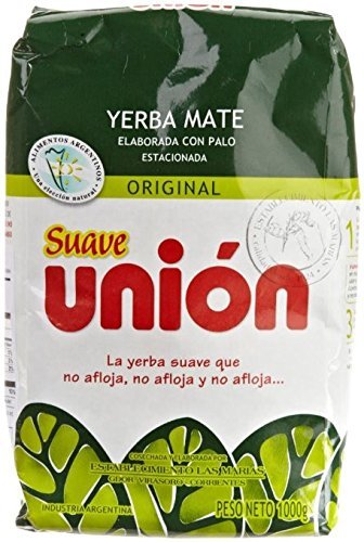 Union Yerba Mate Con Palo (Suave) for Stress Relief and Energy Boost | Union Yerba Mate Con Palo (Suave) 1kg / |2lb for