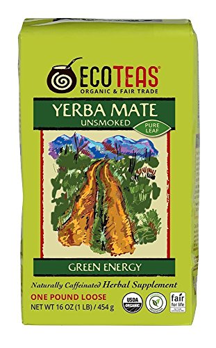 Tea Yerba Mate Loose Leaf USDA Organic Health Benefits For Stress Relief
