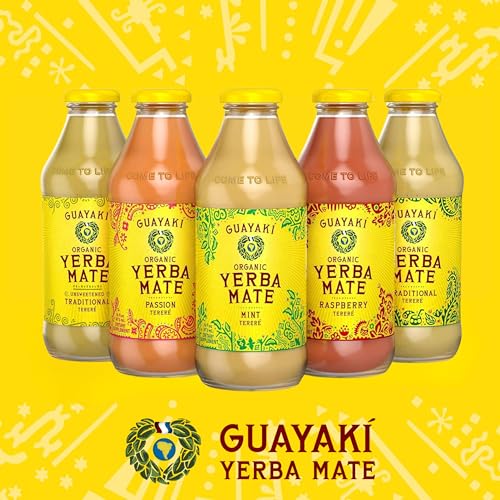 Guayaki Organic Yerba Mate Unsweetened Terere for Natural Energy Drink Lovers at Work and Home | Guayaki Organic Yerba