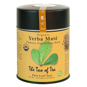 The Tao of Tea Argentinian Yerba Mate - Organic - Perfect for Health-Conscious Consumers - Ideal for Morning Boost - US