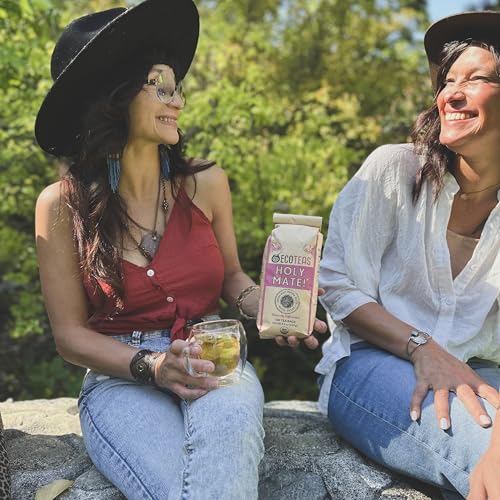 ECOTEAS Holy Mate Organic Yerba Mate Tea Bags for Natural Energy and Stress Support | ECOTEAS Holy Mate USDA Organic He