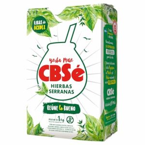 Yerba Mate and Serrano Herbs CBSe, |2 Lbs - 1 Kilo | CBSe Yerba Mate with Serrano Infusions, |2 Lbs - 1 Kilo | CBSe Yer