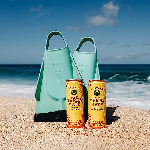 Yerba Madre Organic Yerba Mate 12oz Sparkling Clean Energy Drink Alternative Organic Classic Gold 120mg Caffeine USDA Or