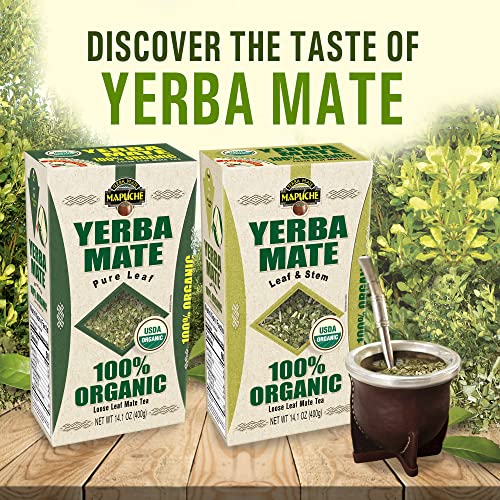Anahí Mate LEAF & STEM Premium Loose Leaf Yerba Mate | Organic, Sustainable, Smoke-Free | Natural Energy and Nutritional
